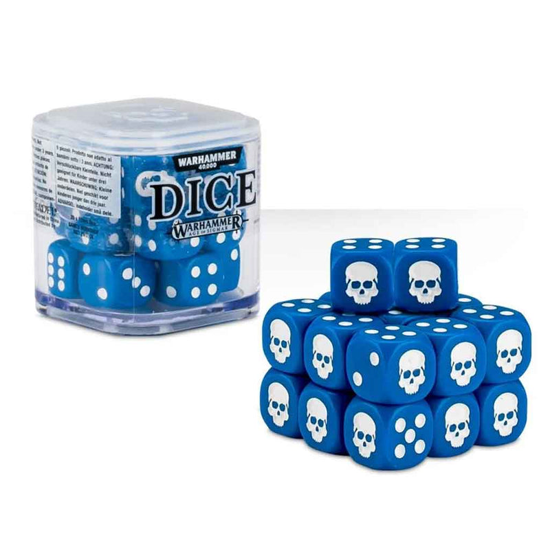 Games Workshop Citadel Dice Cube 12mm 20 Dice Set - Blue