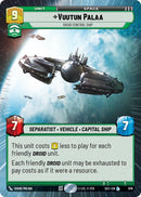 Vuutun Palaa - Droid Control Ship (Hyperspace Foil) (878) (878) [Secrets of Power]
