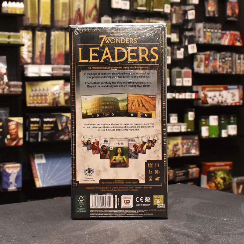 7 Wonders Leaders Expansion (Second Edition)