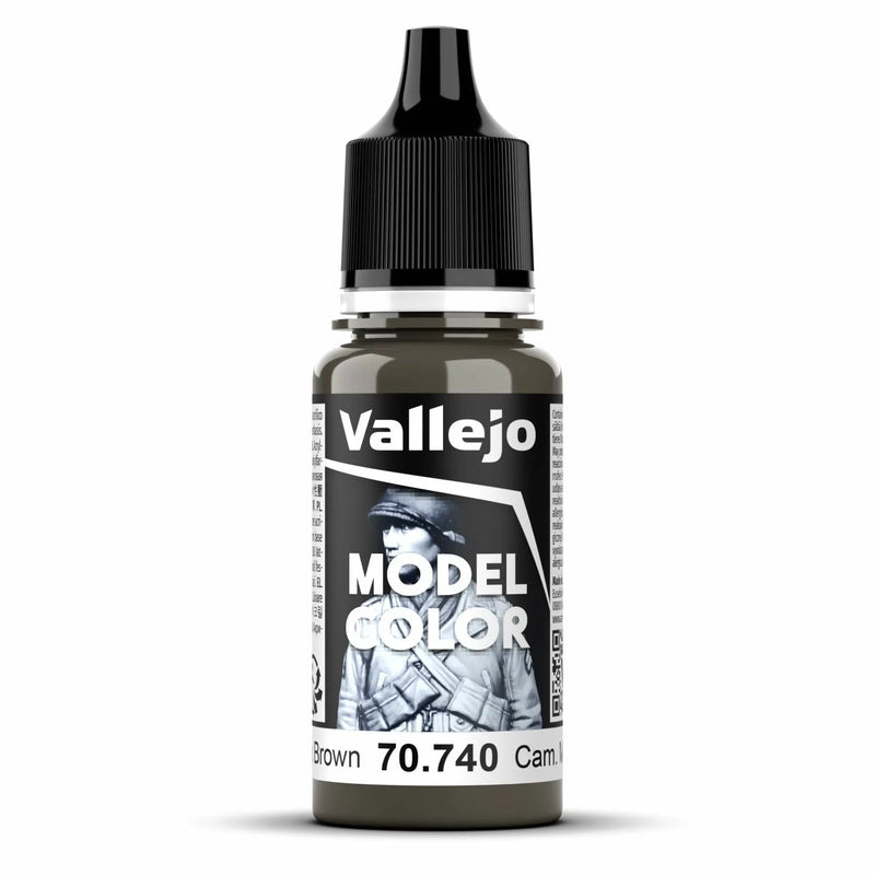 Vallejo Model Colour - Cam. Middle Brown (Single Bottle 18ml)