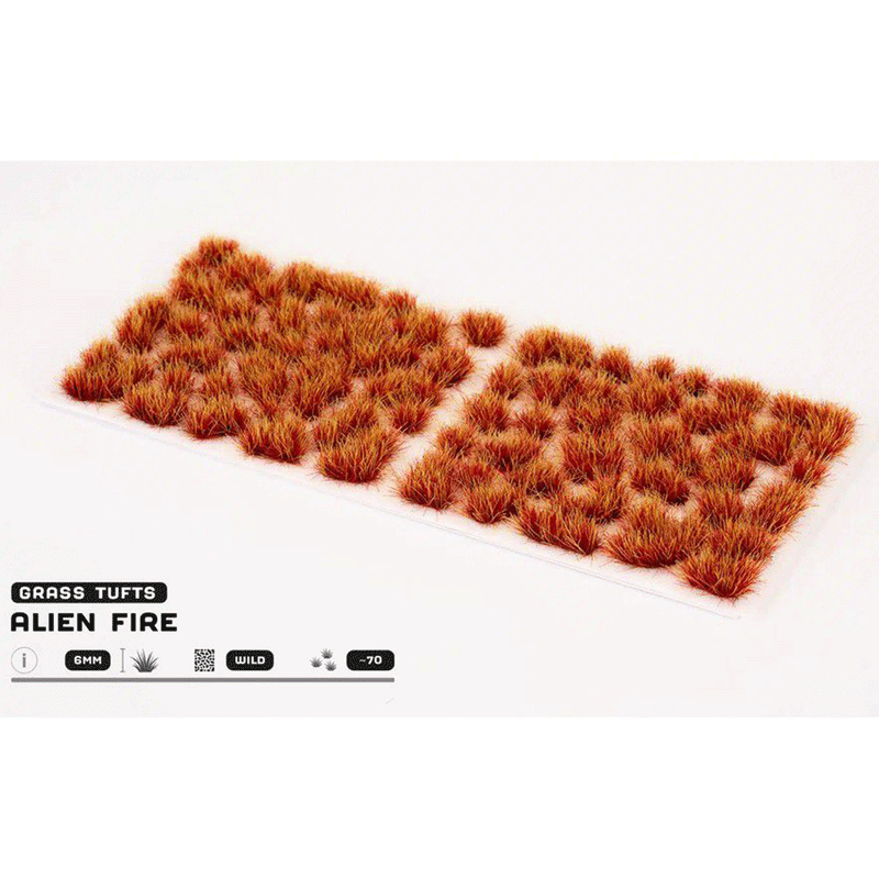 Gamers Grass - Alien Fire Tuft Set