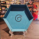 Bea Games Hexagon Dice Tray  - Light Blue