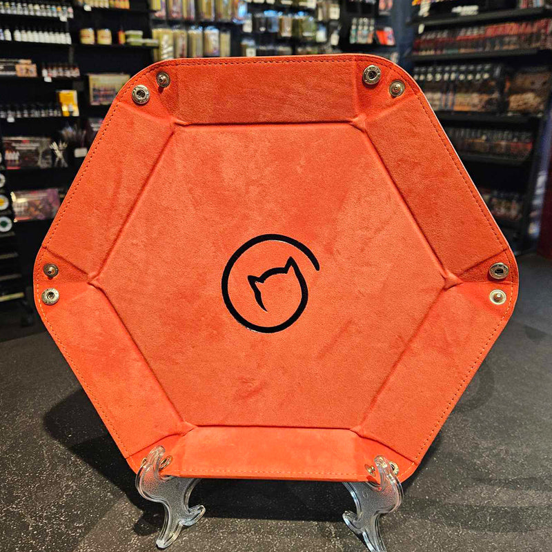 Bea Games Hexagon Dice Tray  - Orange