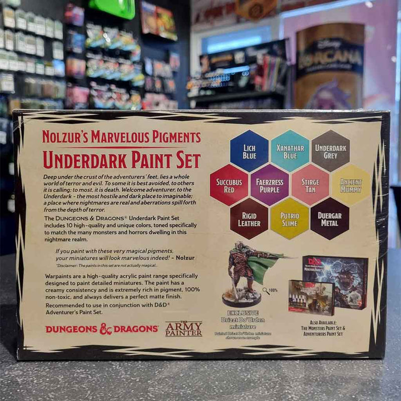 D&D Nolzurs Marvelous Pigments Underdark Paint Set