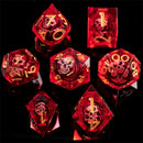 Pirates Bounty - Handcrafted Sharp Edge Dice Set