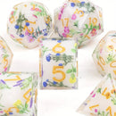 Tiggy Winkles - Handcrafted Sharp Edge Dice Set & Dice Case