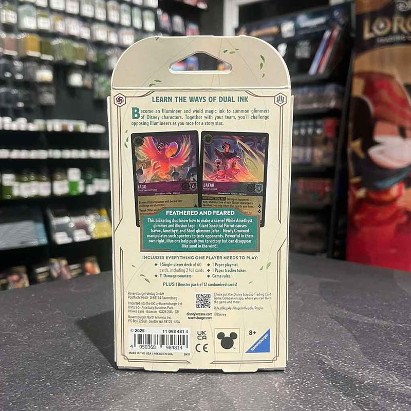 Disney Lorcana: Archazia's Island Single-Player Deck - Amethyst & Steel
