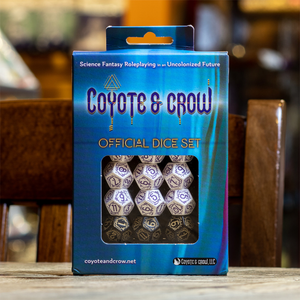 Coyote and Crow Role Playing Game Official Dice Set