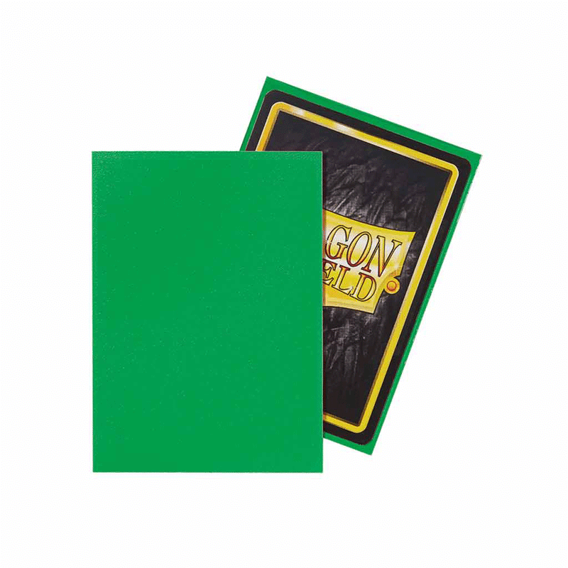Dragon Shield Standard Matte Sleeves 100 Pack - Apple Green