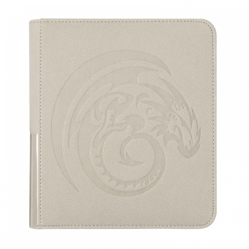 Dragon Shield Zipster Small + 20 Pages - Ashen White