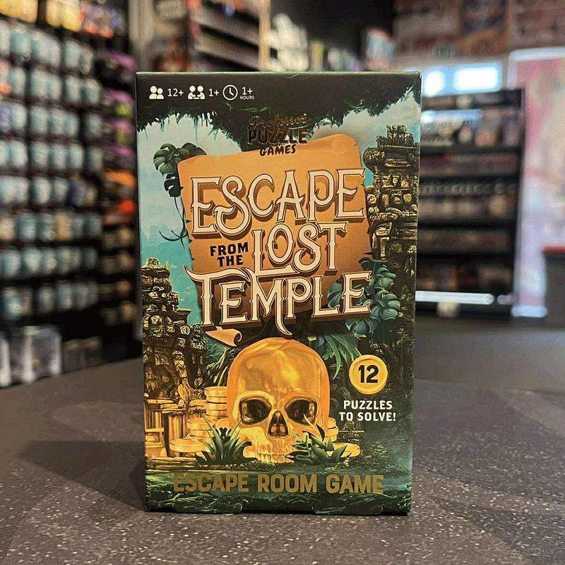 Escape from the Lost Temple - Professor Puzzle Games