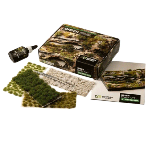 Gamers Grass - Green Grass Tuft Starter Box