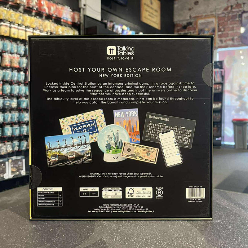 Host Your Own Family Escape Room - New York Edition