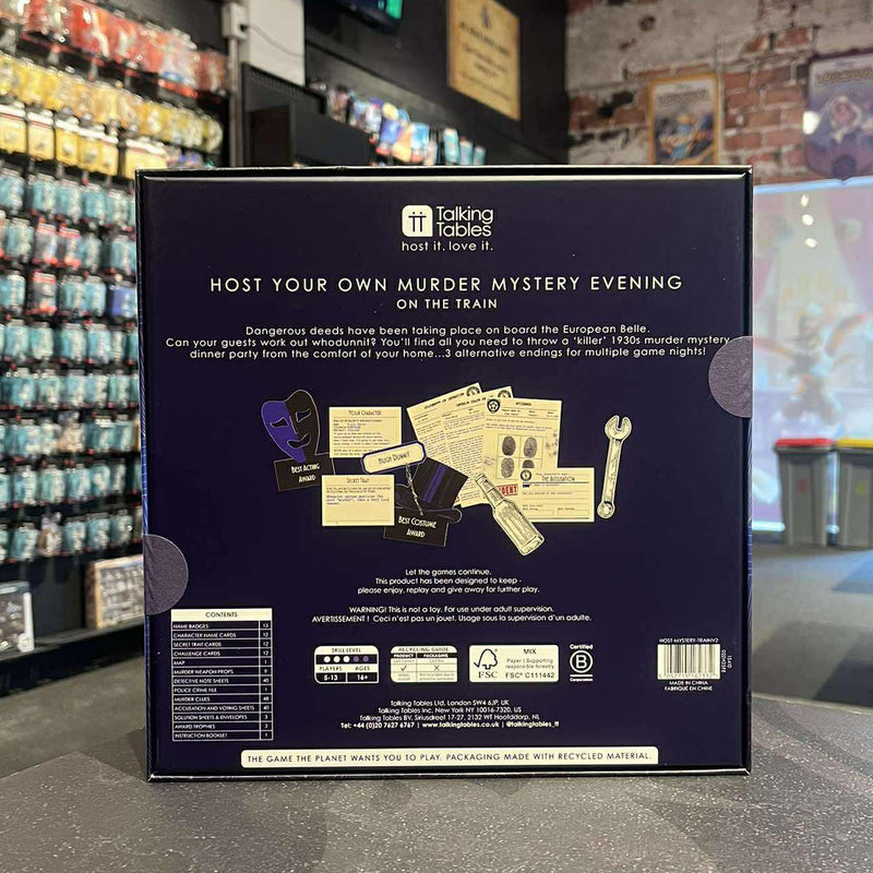 Host Your Own Murder Mystery - On The Train