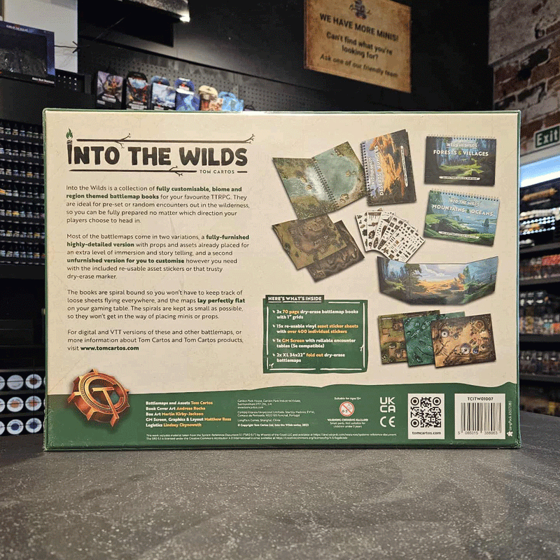 Into the Wilds Battlemap Books Volume 1