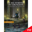 It All Started In A Dungeon - Adventure Hooks & NPC's For Your Games - The PDF | Bea DnD Games