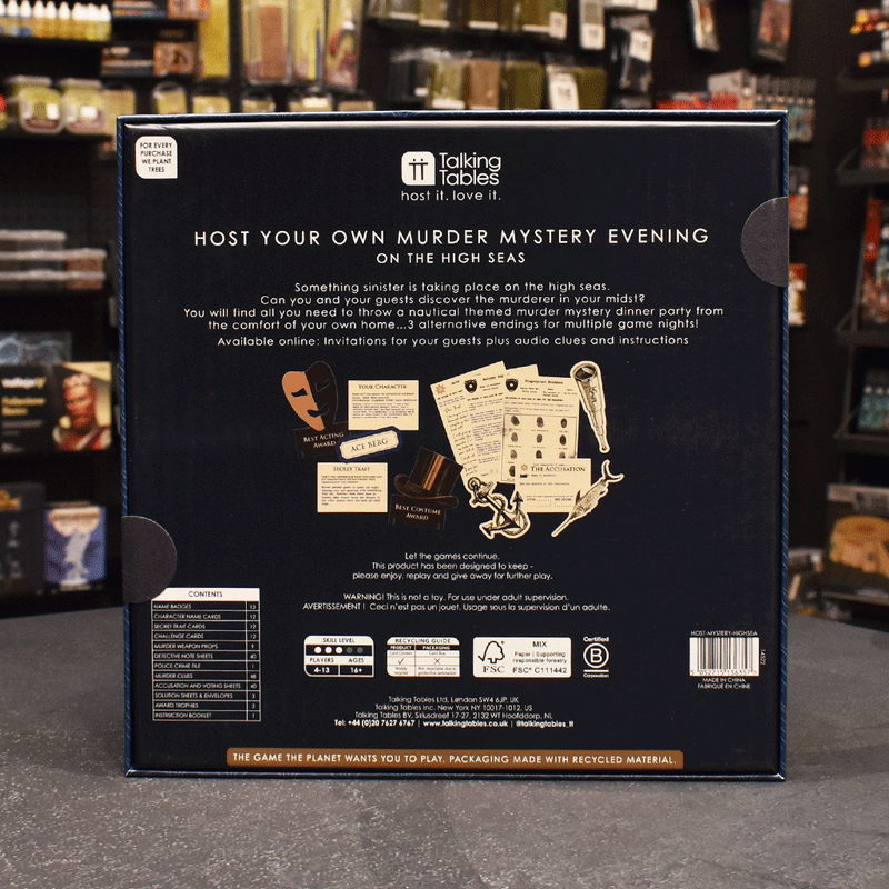 Host Your Own - Murder Mystery On The High Seas