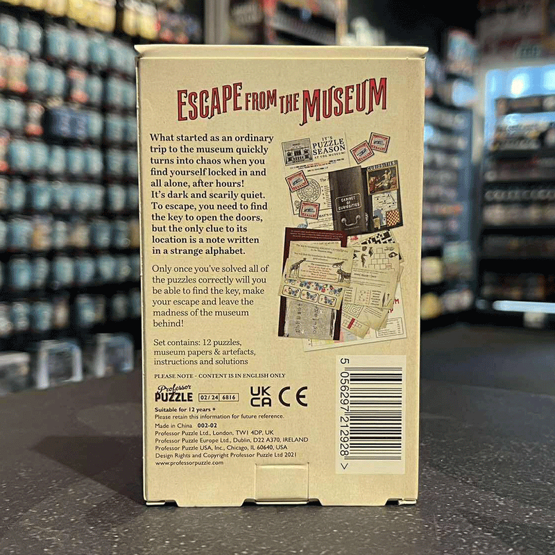 Escape from the Museum - Professor Puzzle Games