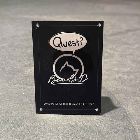 Swords Comics Enamel Pin - Qwest?