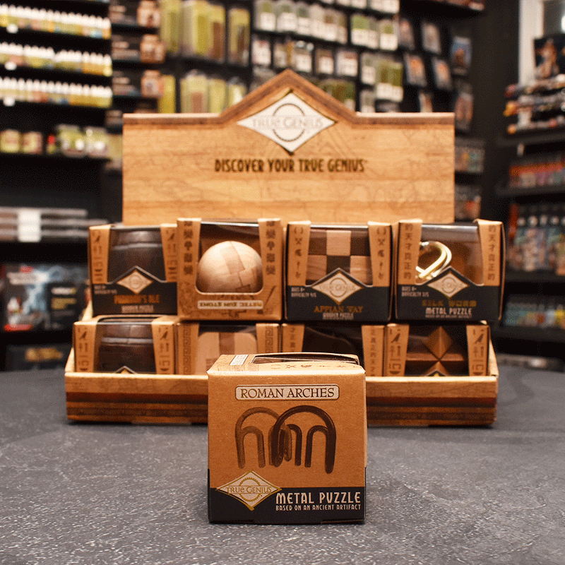 Project Genius Mini Brainteaser Puzzle - Roman Arches