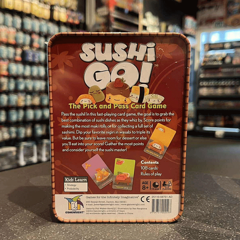 Sushi Go! - The Pick and Pass Card Game