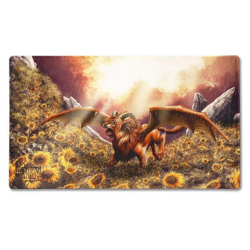 Dragon Shield Playmat - Case and Coin - Tangerine (Dyrkottr, Last of His Kind)