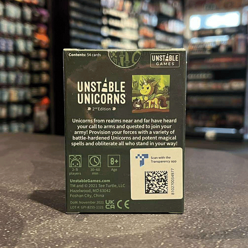 Unstable Unicorns Unicorns of Legend Expansion Pack