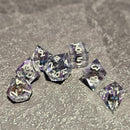 Void Star - Handcrafted Sharp Edge Dice Set & Dice Case