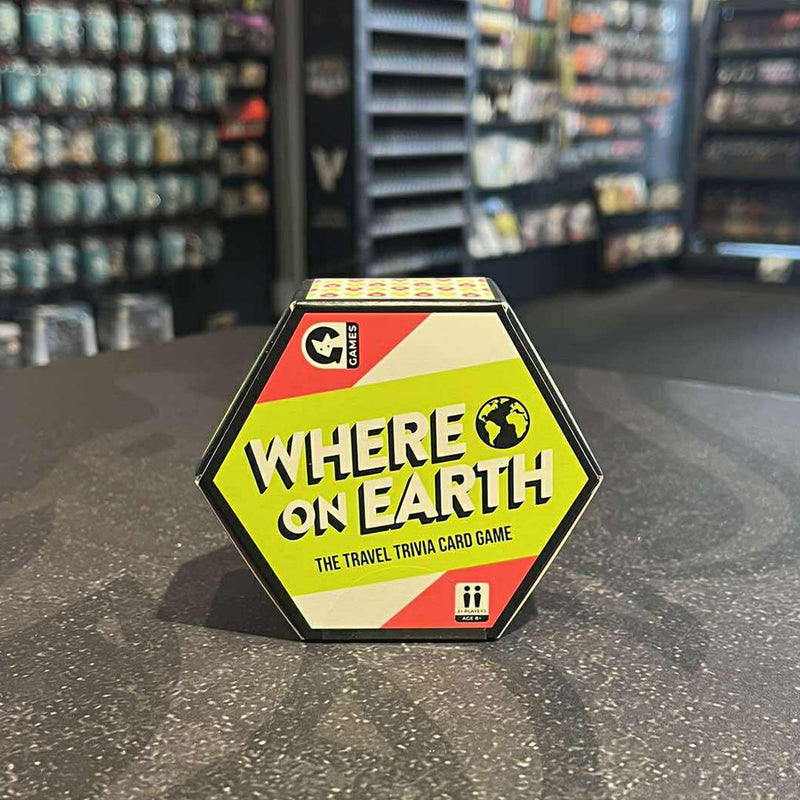 Where On Earth Travel Trivia Card Game