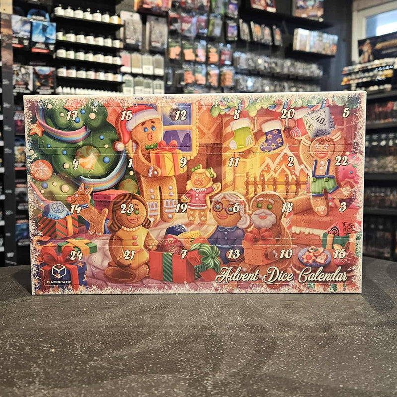 Q Workshop Advent Dice Calendar (2025)