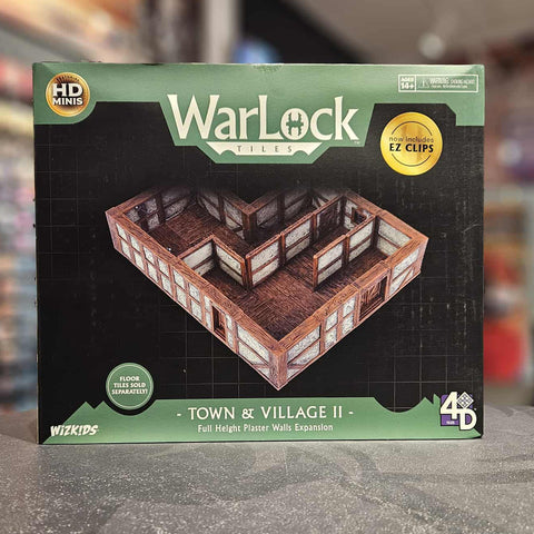 Town & Village II Full Height Plaster Walls Expansion - WarLock Tiles