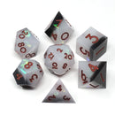 Alpha & Omega - Sharp Edge Dice Set & Dice Case