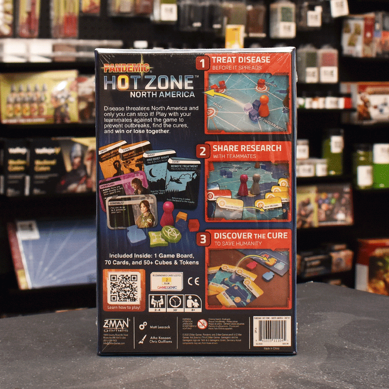 Pandemic Hot Zone North America