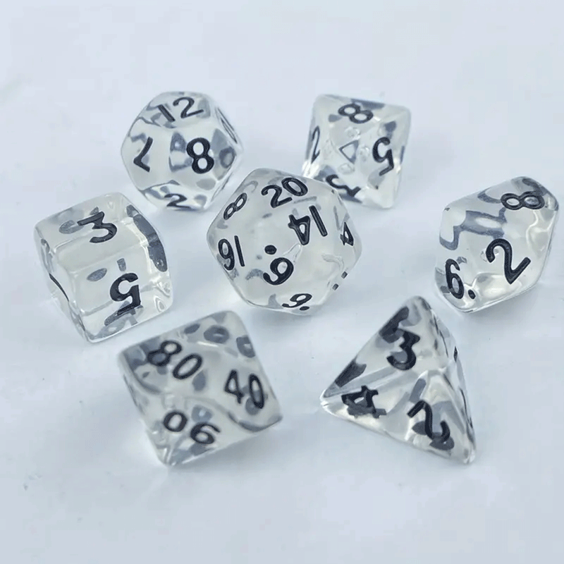 Invisibility - Mini Polyhedral Dice Set