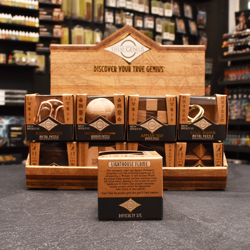Project Genius Mini Brainteaser Puzzle - Lighthouse Flame