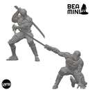 Kuroshi - Corporate Assassins | BeaMini Unpainted Sci-fi Miniatures