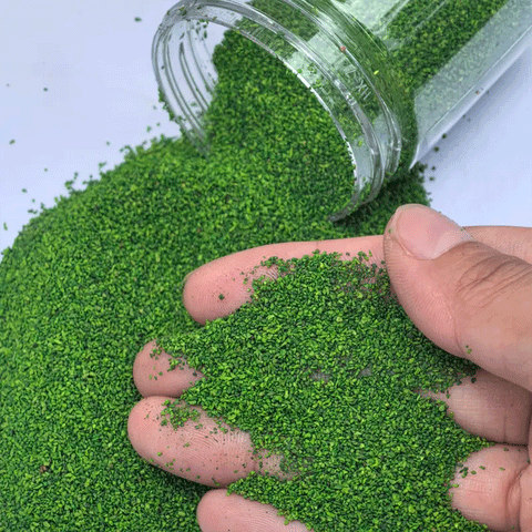 Bea Mini Terrain Basing Ground Powder 10 gram Bottle (Spring Green)