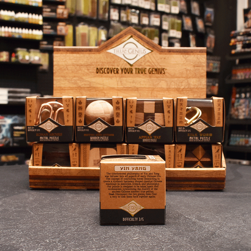 Project Genius Mini Brainteaser Puzzle - Yin Yang