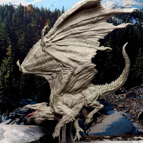 Adult White Dragon D&D Icons of the Realms Premium Miniature - Bea DnD Games