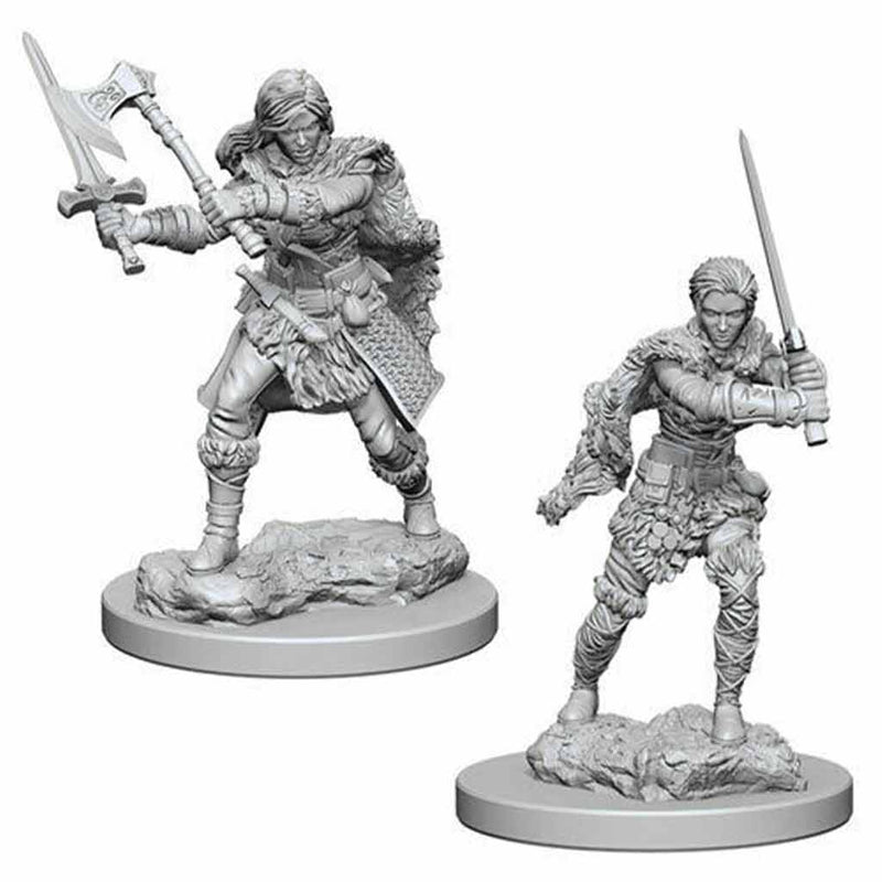 Human Barbarian (Female) Nolzur's Marvelous Unpainted Miniatures - Bea DnD Games