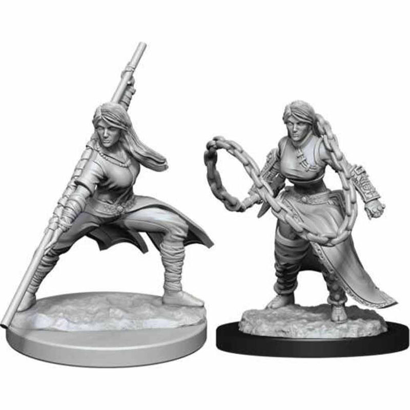 Human Monk (Female) Nolzurs Marvelous Unpainted Miniatures - Bea DnD Games