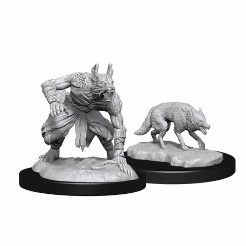 Jackalwere & Jackal Nolzur's Marvelous Unpainted Miniatures - Bea DnD Games